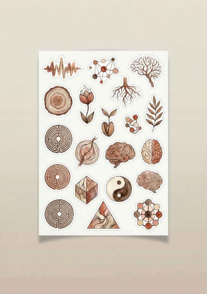 Stickers · Orgánica - Roots